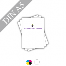 Flyer | 300g Bilderdruckpapier weiss | DIN A5 | 4/0-farbig